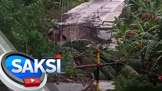 Bahagi ng kalsada sa Brgy. Fatima sa Davao City, gumuho | Saksi