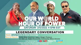 Legendary Conversation with Kurtis Blow, Dr.Bob Lee and Grand Master Dee (3.5.2022)