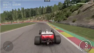 Full Spa Francorchamps lap in Forza Motorsport Rivals Mode