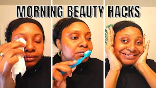 Time Saving Morning Beauty Tips I Follow That Works/Beauty Tips That Will Transform Your Life