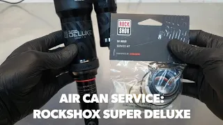 Air Can Service: Rockshox Super Deluxe Rear Shock (50 hour service)