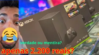 XBOX SERIES X POR 2.200 REAIS EM 2024,VERDADE OU FAKE?