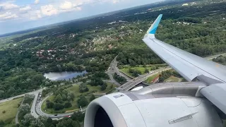 Eurowings A320neo takeoff Hamburg