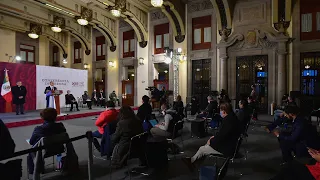 Conferencia de prensa matutina, desde Palacio Nacional. Martes 11 de enero 2022 | Presidente AMLO