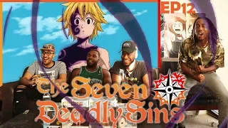 MELIODAS A DEMON!? The Seven Deadly Sins Episode 12 REACTION/REVIEW