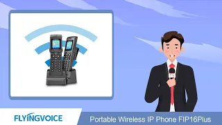 Flyingvoice Portable Wireless IP Phone FIP16Plus