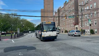 New Jersey Transit Buses Along Boulevard East During AM Rush Hour (May 11, 2022) [4K]