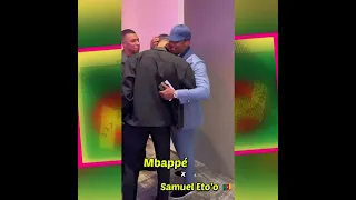 Samuel Eto’o et Kylian Mbappé 🇨🇲