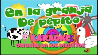 🐑 KARAOKE EN LA GRANJA DE PEPITO IA IA OH! 🐶 ♫KARAOKES DE CANCIONES INFANTILES PARA DIVERTIR BEBÉS 👼