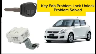 Suzuki Swift Key Fob Not Working | Suzuki Swift Lock Unlock | Suzuki Swift Keyless Reciever Location