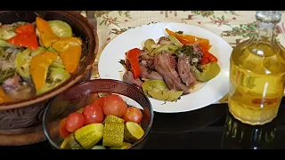 Кавказский Деликатес!!!! Бараньи язычки с овощами.
