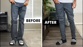 HOW TO SELF-TAPER YOUR JEANS & PANTS | I AM RIO P.