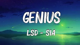 [ Loop 1Hour ]  LSD - Genius (Lyrics) ft. Sia, Diplo, Labrinth ..Mix Lyrics