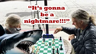 Shark's Relentless Attack Makes Master Think Twice! Jeff The Shark vs NM Cliff Hanger