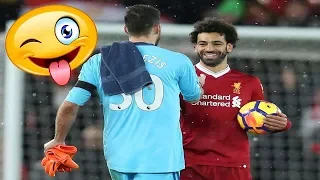 MO SALAH APOLOGISED TO THE WATFORD KEEPER AFTER [STICKING FOUR PAST HIM]!