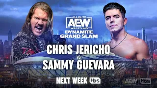 WWE 2K23 Chris Jericho Vs. Sammy Guevara | AEW Dynamite Grand Slam 2023