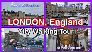 4K Virtual Walk | From Tower of London to St Paul Cathedral