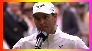 Rafa Nadal admits injury was his fault after winning Wimbledon 1st round