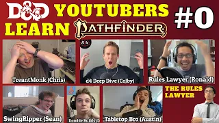 D&D YouTubers LEARN PATHFINDER 2E! (Rules Lawyer) Session 0 TRAILER