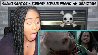 *SCARY* Subway Zombie Prank (Zumbis no Metrô) by Silvio Santos | REACTION