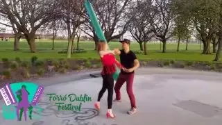 Fernando Pena & Carol Custóias - Zouk - Forró Dublin Festival