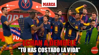 Echan a Dembélé de una foto con jugadores de La Masía: "¿Tú? Que tú has costado la vida" I MARCA