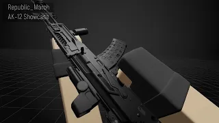 [Roblox] AK-12 Viewmodel Animation Reel