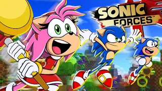 AMY FORCES!! - Sonic & Amy Play Sonic Forces | FUNNY MOMENTS (Part 1)