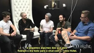 Entrevista do Tokio Hotel para o JoJo Wright - Parte 1 (Legendada em português)