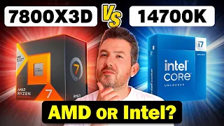 Should You Buy an AMD 7800X3D or Intel 14700K?