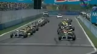 GP DE CANADÁ 1993#SALIDA ESPECTACULAR DE AYRTON SENNA #