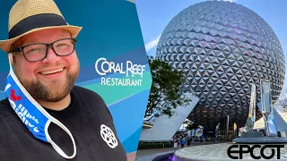 Coral Reef Restaurant At Epcot 2021 | Disney World Dining Review & La Cava del Tequila NEW Drink