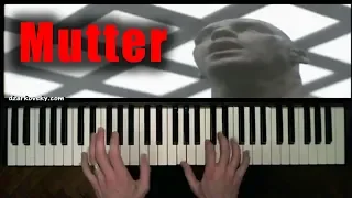 Rammstein - Mutter (piano cover)