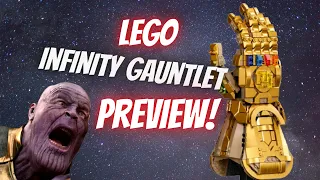 LEGO Infinity Gauntlet Preview! Set 76191