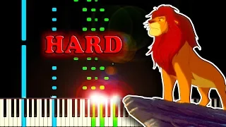 King of Pride Rock (from The Lion King) - Piano Tutorial