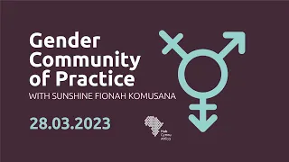 Gender Community of Practice | 28 March 2023