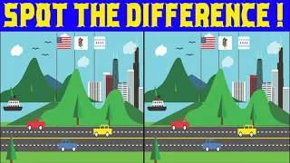 Photo Puzzles #1| Spot the difference Brain Games for Kids | Child Friendly