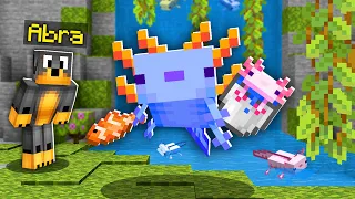 Znalazłem MIEJSCE SPAWNU NIEBIESKIEGO AXOLOTLA w Minecraft 1.17!