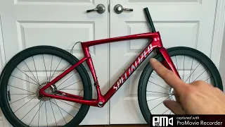 I bought a fake Tarmac SL7 carbon bike frame