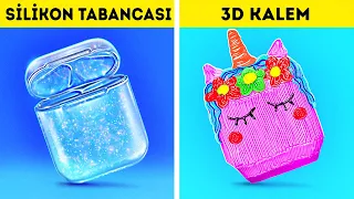 3D KALEM VE SICAK SİLİKON || 123 GO Like! 3D Kalem ve Silikon Tabancasıyla Yapılan El İşleri