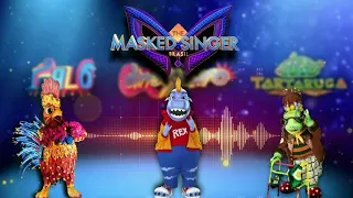 Galo, Dinossauro e Vovó Tartaruga Cantam: Tico Tico No Fubá | THE MASKED SINGER BRASIL 3° Temporada