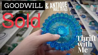 SOLD | GOODWILL Thrift With Me & Antique Mall DEALS | Ebay Reselling