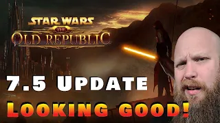 Watch Boomy's Epic Reaction To Swtor Update 7.5 Live Stream!