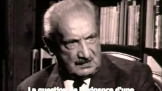 Documentaire “Martin Heidegger: En chemin dans la pensée”, 1975