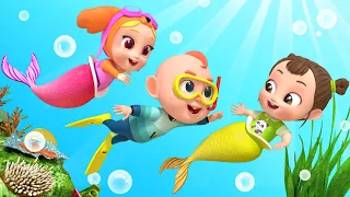Baby Shark Doo Doo Doo + Wheels On The Bus and More Nursery Rhymes & Kids Songs | Rosoo - Baby Songs
