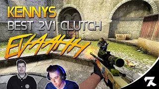 CS:GO - KennyS 2v1 Funniest Clutch Ever | KennyS vs TSM