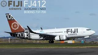 Fiji Airways FJ412 : Flying from Auckland to Nadi