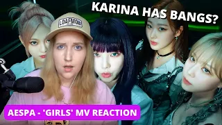 Aespa 에스파 'Girls' MV REACTION!