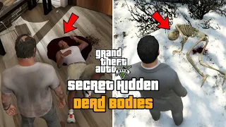 GTA 5 - Secret and Hidden Dead Bodies! (PC, PS4, Xbox One, PS3 & Xbox 360)