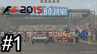 F1 2015 - Championship Season Walkthrough Part 1 - Australia - Vettel Ferrari [ HD ]